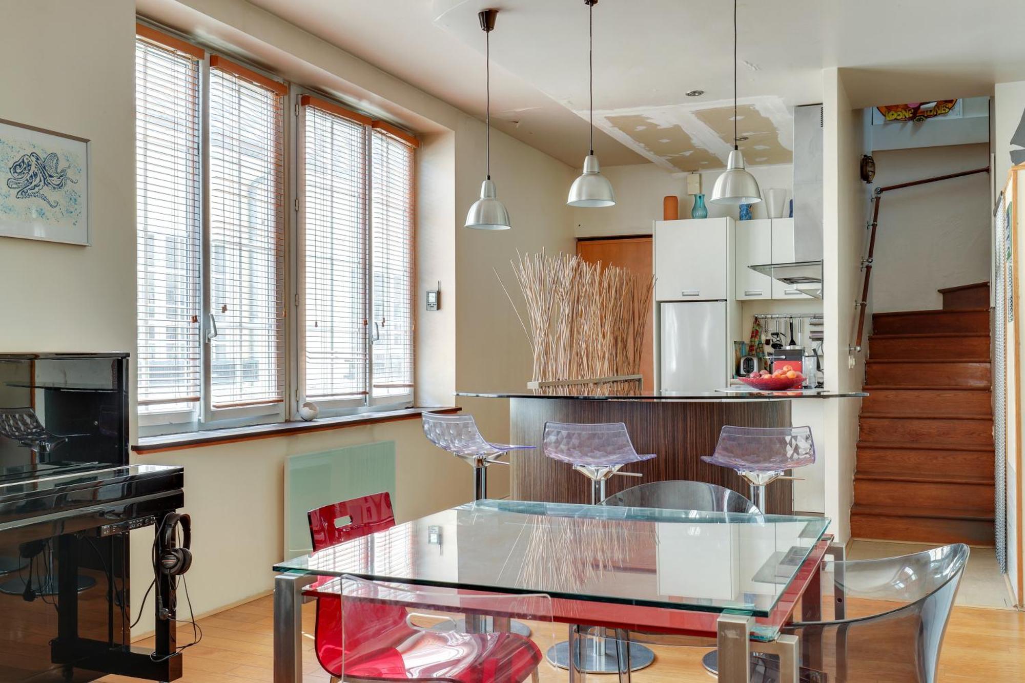 Duplex Calme Et Lumineux Au Coeur De Bastille パリ エクステリア 写真