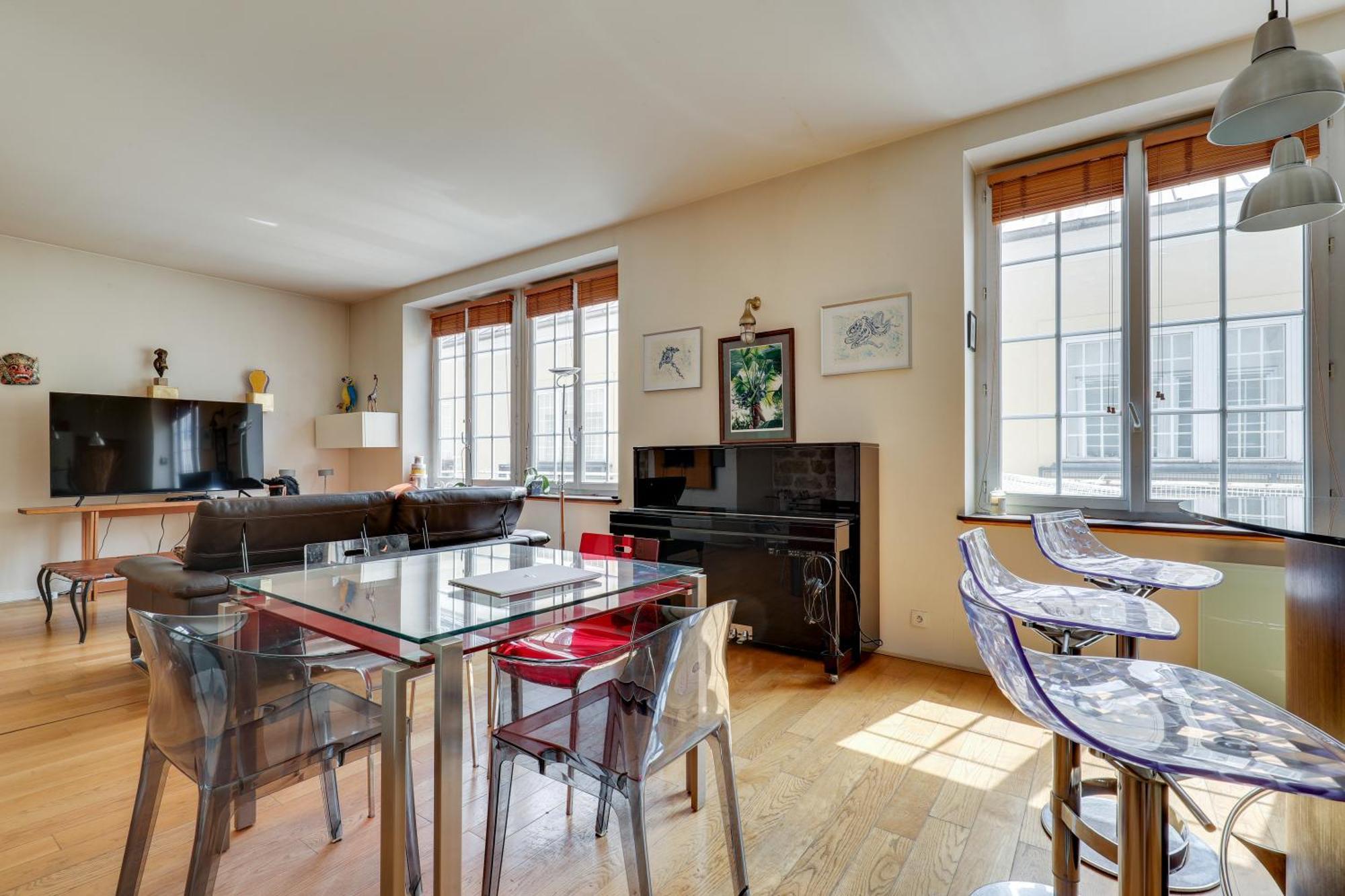 Duplex Calme Et Lumineux Au Coeur De Bastille パリ エクステリア 写真